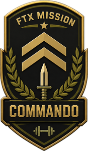 FTX Mission Commando badge